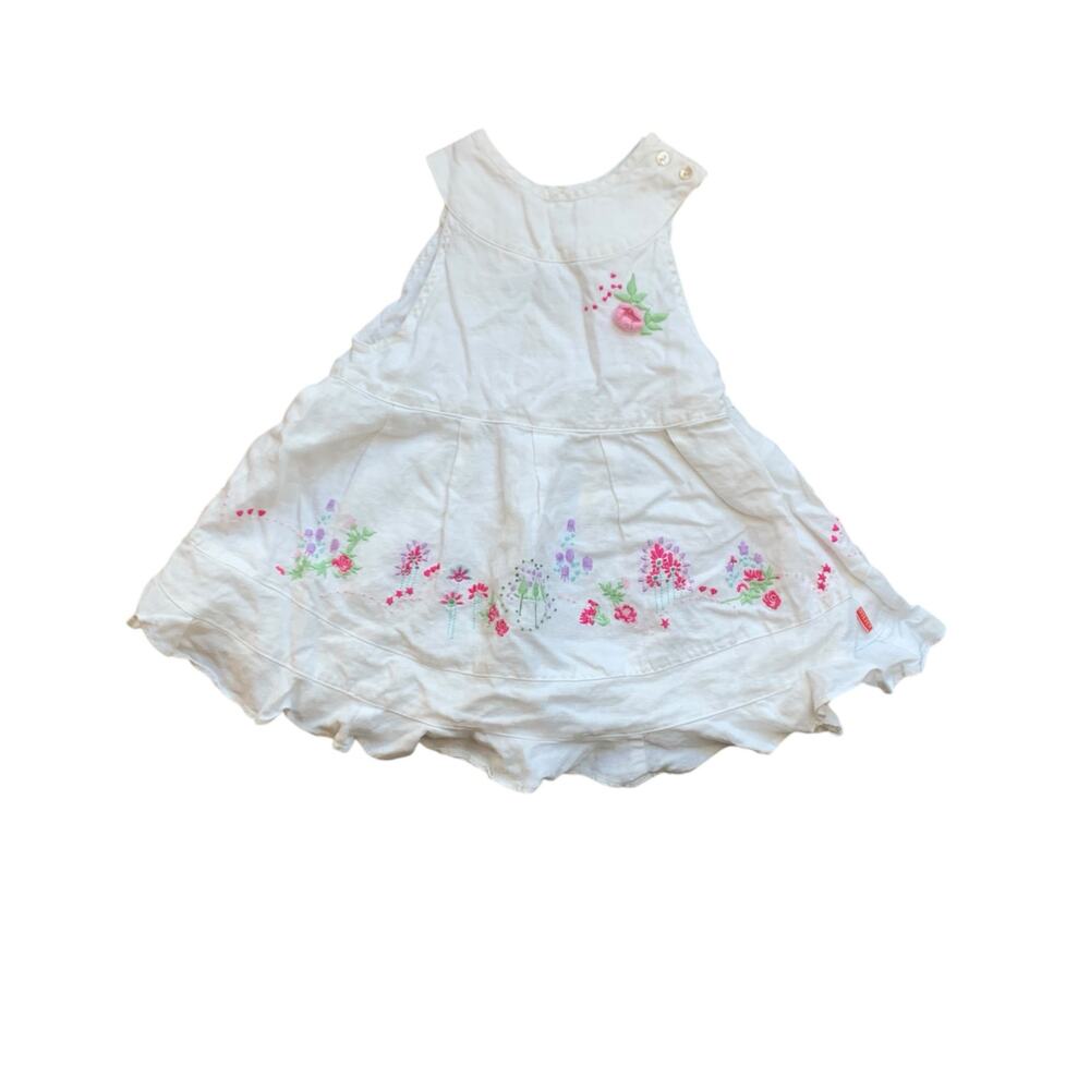 Oilily embroidered floral dress